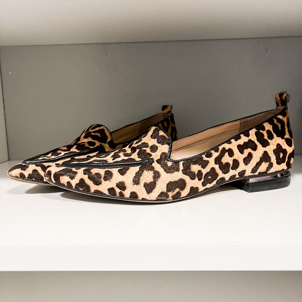 Franco Sarto Leopard Print Flat